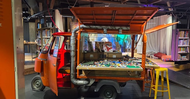 La libreria vietata agli adulti Biblo, nel quartiere operaio Tøyen di Oslo