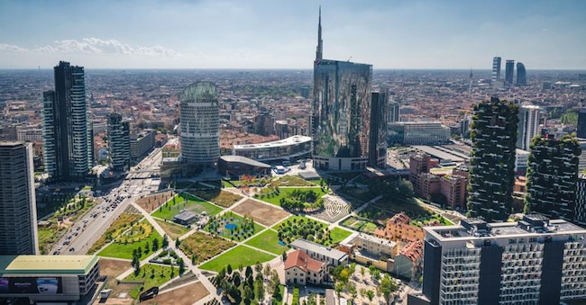 Milano, la biblioteca degli alberi Luigi Narici / AGF