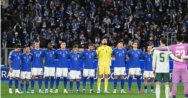 Foto IPP/Roberto Ramaccia Bergamo 26/3/2026 Calcio semifinale play off per I Mondiali 2026 Italia vs Irlanda del Nord 16878