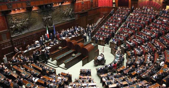 Via libera della Camera alla fiducia posta dal Governo sul decreto Bollette INFOPHOTO