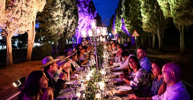 Una cena al viale dei Cipressi a Bolgheri Foto Linda Vukai