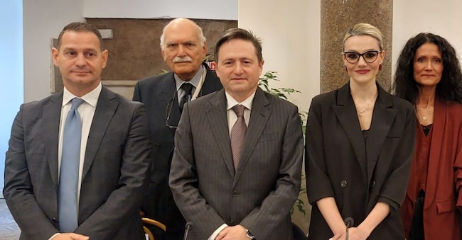 Daniele Parrucci, Giampiero Cardillo, Ezio Bonanni, Elisa Mariani, Paola Vegliantei