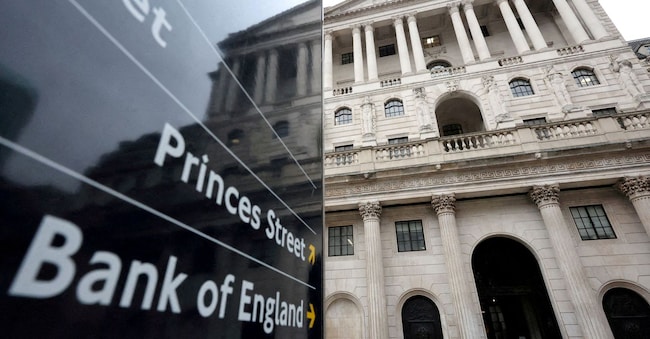 L'edificio della Banca d'Inghilterra a Londra REUTERS/Toby Melville