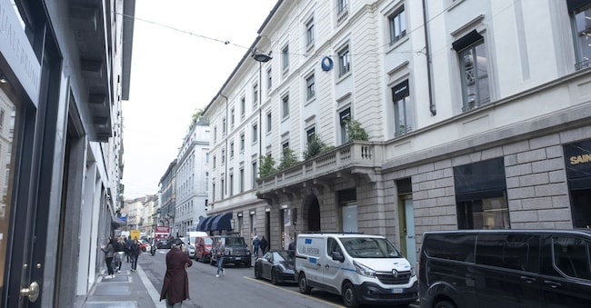 Milano Via Montenapoleone 8.   (Foto Alessandro Cimma/Lapresse)