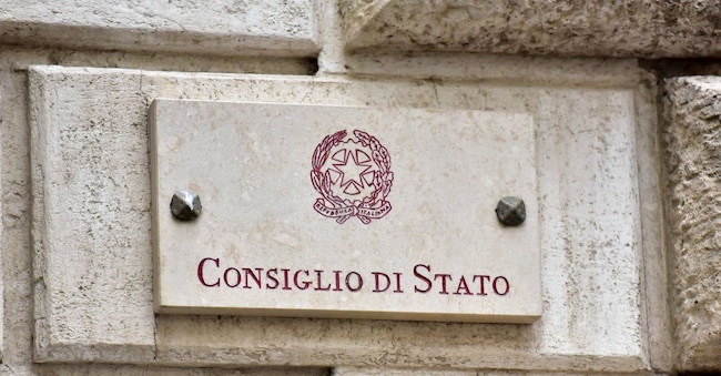 CONSIGLIO DI STATO SEDE TARGA IMAGOECONOMICA