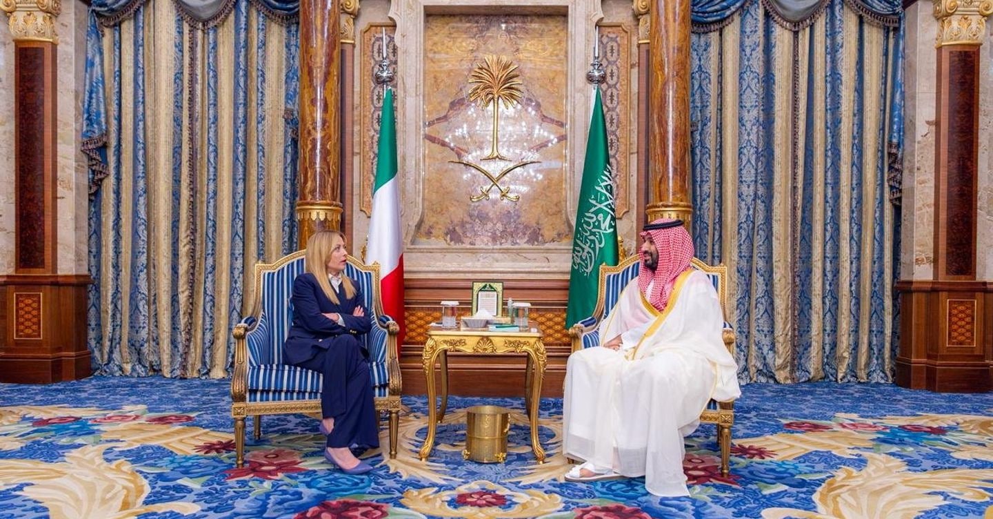 Giorgia Meloni a Gedda: colloqui su sicurezza, energia e cooperazione economica