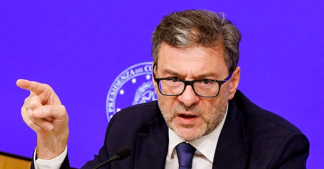 Il ministro dell’Economia Giancarlo Giorgetti (Foto Roberto Monaldo / LaPresse) LaPresse
