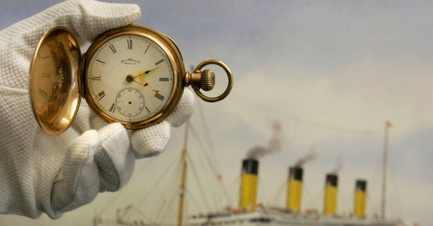 Titanic: ritrovato l’orologio del magnate John Jacob Astor IV, va all’asta a Chicago