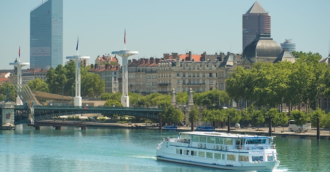 Bateau restaurant Hermes  - Les Bateaux Lyonnais (Copyright: Dominik Fusina)