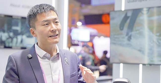 William Shi, ceo europeo di Agibot.
