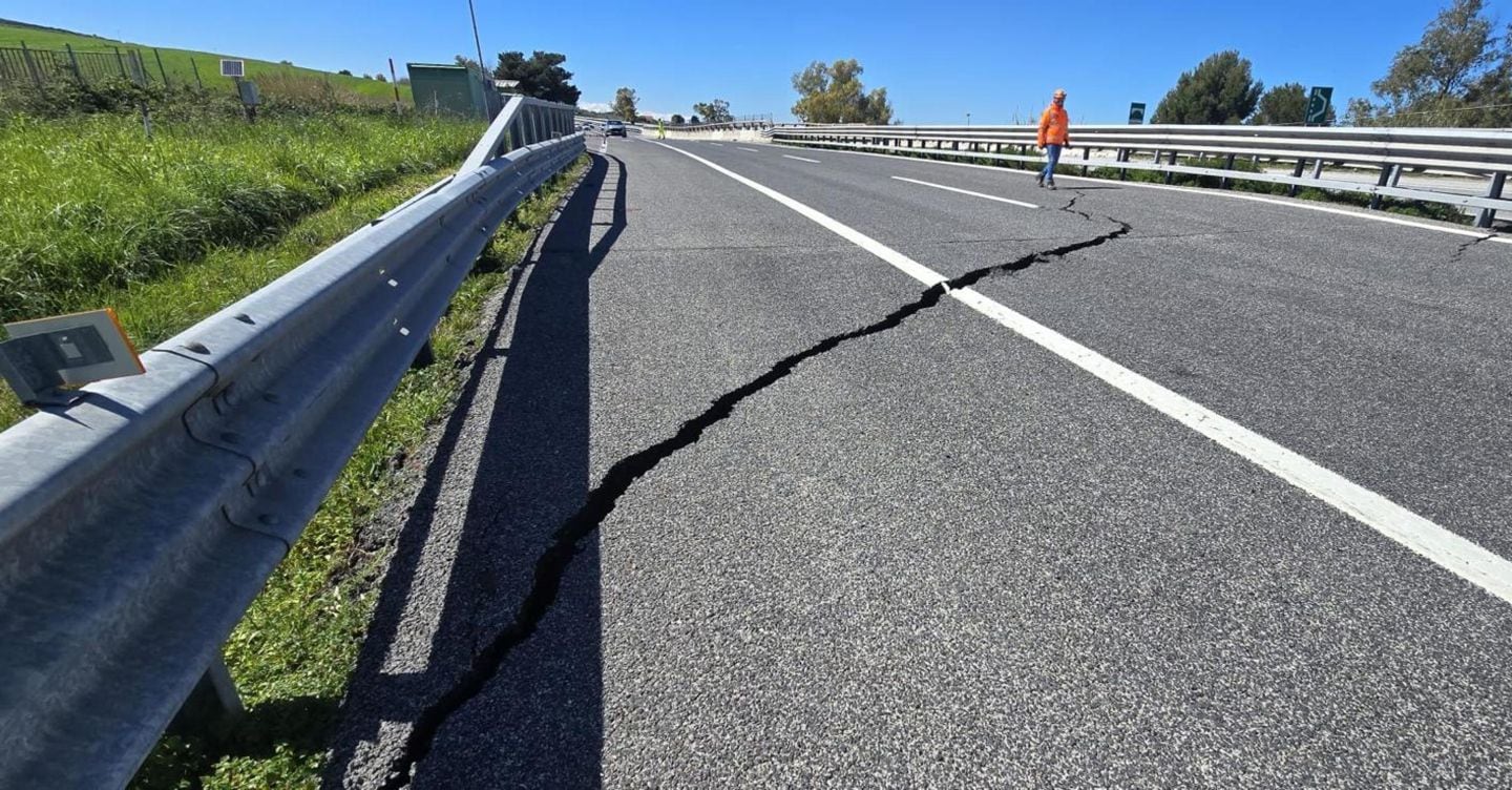 Frana in Molise, Italia divisa in due sulla dorsale Adriatica