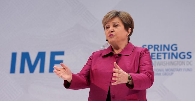La direttrice generale dell’Fmi, Kristalina Georgieva (REUTERS) REUTERS