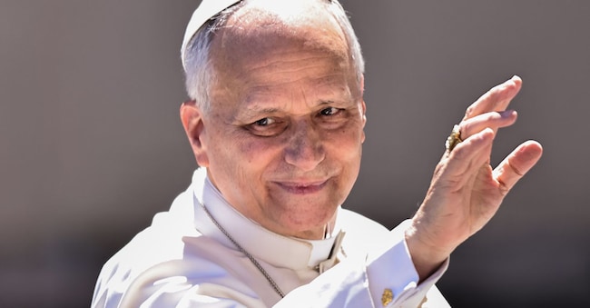 Papa Leone XIV in Piazza San Pietro, presso il Varicano Foto Ipp