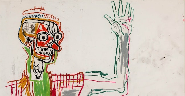 «Mosquito Coil», 1982 di Basquiat
