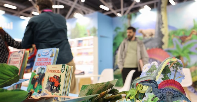 Apertura della fiera del libro dei ragazzi presso Bologna fiere LAPRESSE
