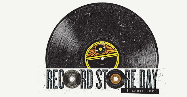 Il logo della 18esima edizione del Record Store Day, in calendario il 18 aprile 2026