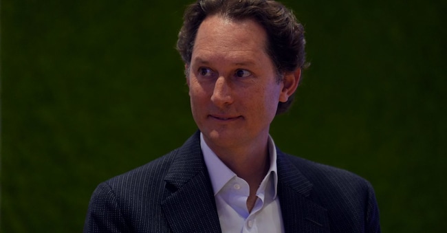 Il presidente di Ferrari John Elkann. (Imagoeconomica)