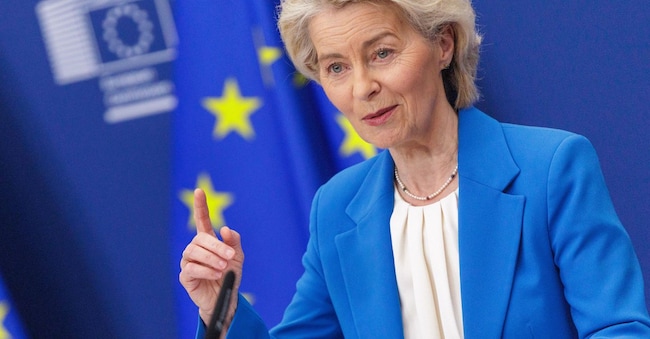 Ursula von der Leyen  EPA