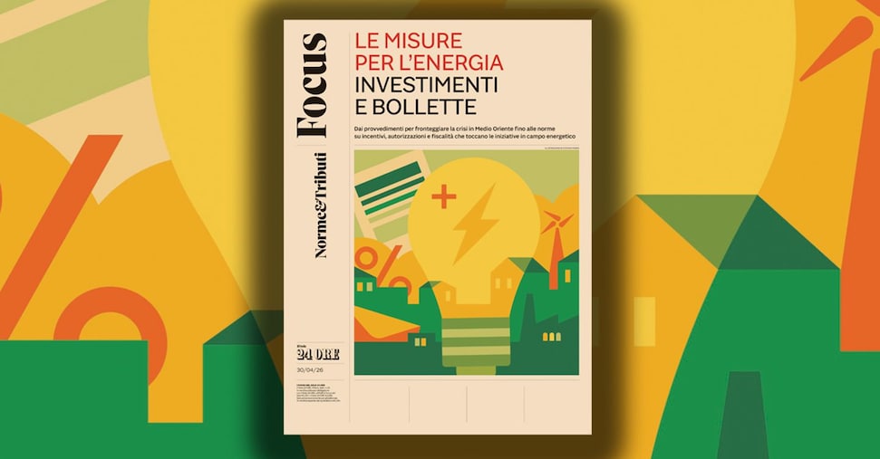 Le misure per l’energia, investimenti e bollette