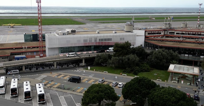 L’aeroporto Cristoforo Colombo di Genova