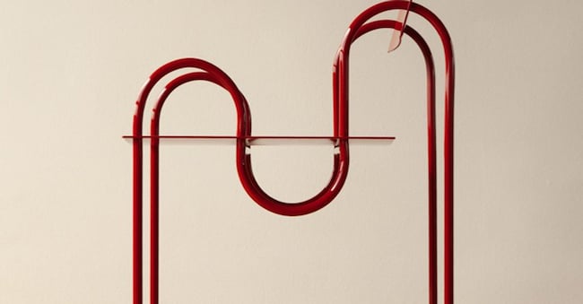 La sedia Stitch Chair di Emad Lajervardi.