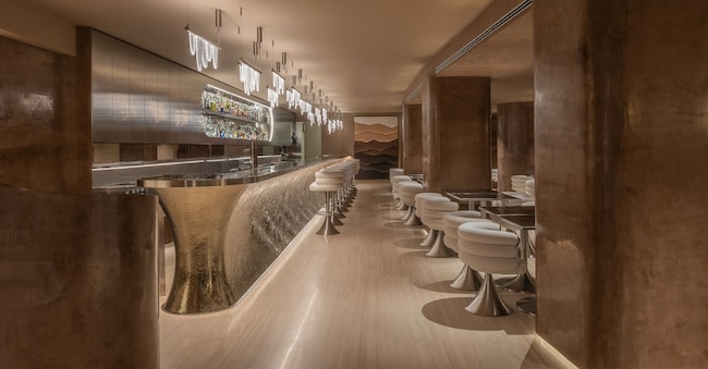 Un’area del flagship store Visionnaire di Mila