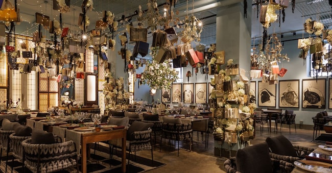 Il temporary restaurant della Famiglia Rana allo Spazio Marras