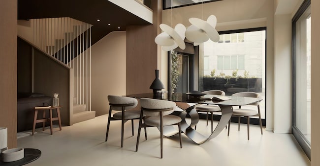 La società presenterà le proprie novità sia al Salone del Mobile, sia nel proprio flagship store di Milano nella foto