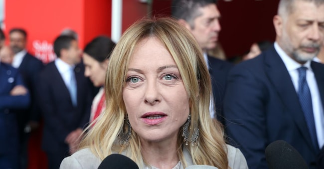 La premier Giorgia Meloni ANSA / MATTEO BAZZI ANSA