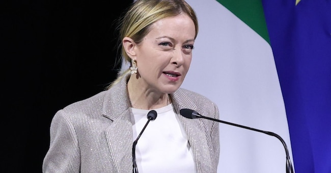 GIORGIA MELONI, PRESIDENTE DEL CONSIGLIO  - FOTO ARCHIVIO 7146