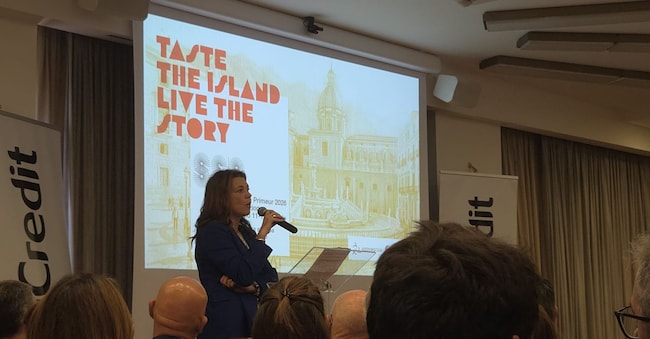 La presentazione Mariangela Cambria, presidente di Assovini di Sicilia En Primeur 2026 che si terrà a Palermo a maggio