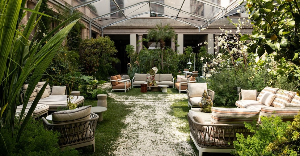 Molteni&C presenta la collezione outdoor: sei giardini immersivi per riflettere sul modo di abitare
