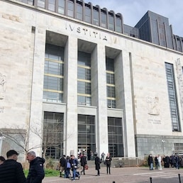 ALLARME BOMBA PALAZZO DI GIUSTIZIA MILANO IMAGOECONOMICA