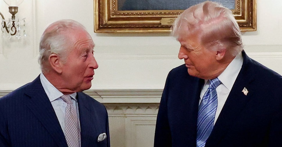 Usa, Re Carlo incontra Trump: «Rinnoviamo la nostra alleanza»