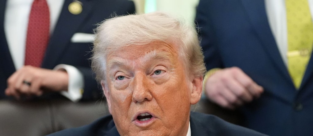 Il presidente Usa Donald Trump. (AP Photo/Alex Brandon)      Associate Press/ LaPresse Only Italy and Spain APN