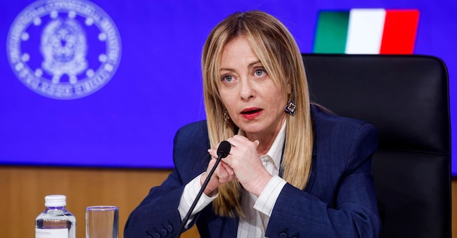 La presidente del Consiglio, Giorgia Meloni. ANSA