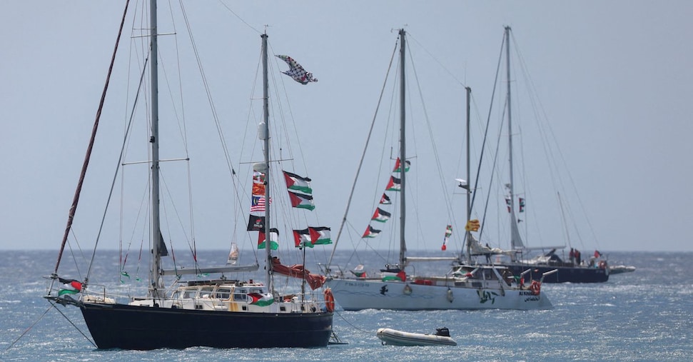 Flotilla, presidio alla Farnesina: «Governo si adoperi per rilascio attivisti»