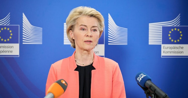Ursula von der Leyen, presidente Commissione europea IMAGOECONOMICA