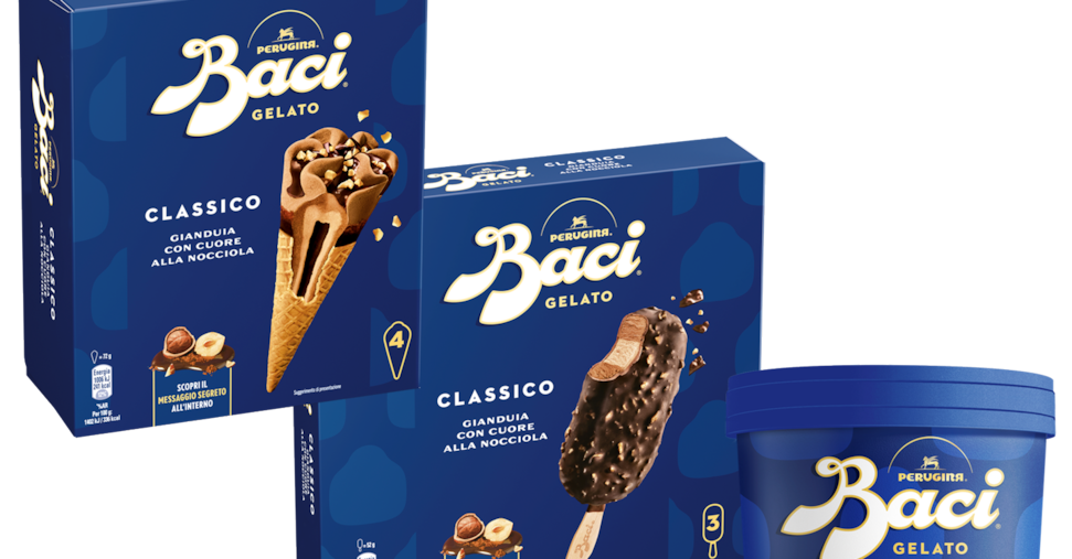 Nel gelato continua il «cross branding»: arriva la versione frozen dei Baci Perugina