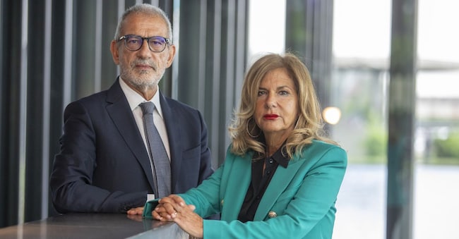 ANTONIO MARCEGAGLIA ED EMMA MARCEGAGLIA IMAGOECONOMICA