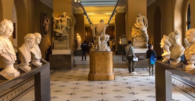 Regno unito. Inghilterra. Londra. Kensington. In Exhibition Street, il Victoria & Albert Museum. Uno dei migliori musei al mondo dedicati alle arti decorative, dalle origini ai giorni nostri.  (Frances Stephane/Only World/AbacaPress.com)