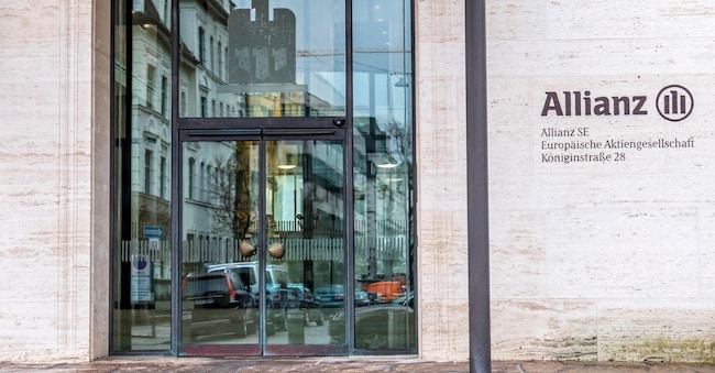 La sede centrale di Allianz a Monaco di Baviera. (Alamy Stock Photo)