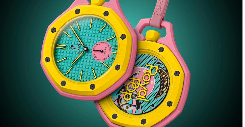 Swatch e Audemars Piguet, la strana coppia: ecco come saranno gli attesi Royal Pop