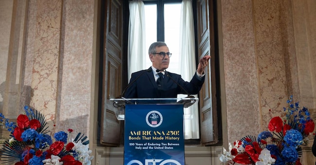 Il managing director della American Chamber of Commerce in Italy, Simone Crolla