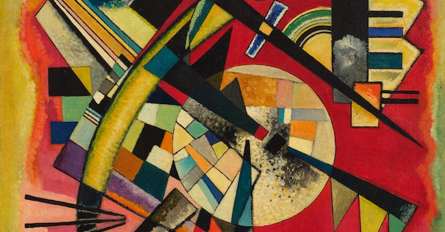 Wassily Kandinsky «Rote Tiefe (Red Depth)» 1925, di Wassily Kandinsky Est. $12m - 18m