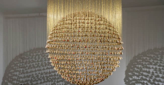 Ashfika Rahman, Than Para — No Land Without Us, 2025–ongoing, opera esposta nella mostra “Joy”, 2026