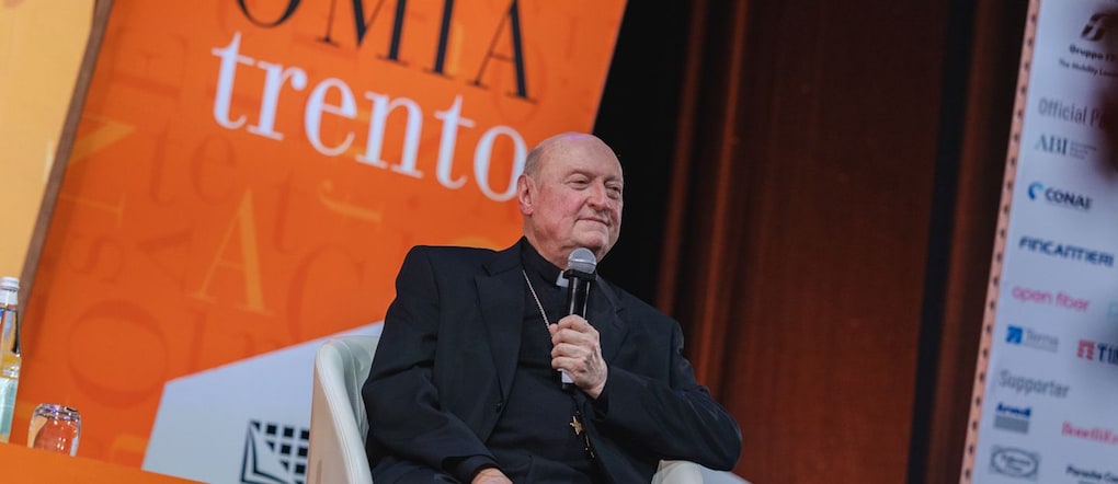 Il cardinale Gianfranco Ravasi alla Cerimonia inaugurale del Festival dell’Economia di Trento