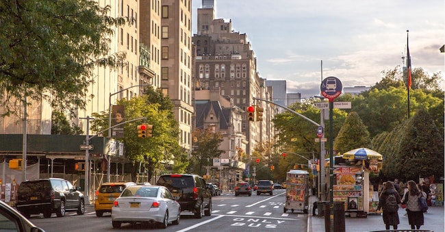 Una veduta dell’Upper East Side, Manhattan a New York.