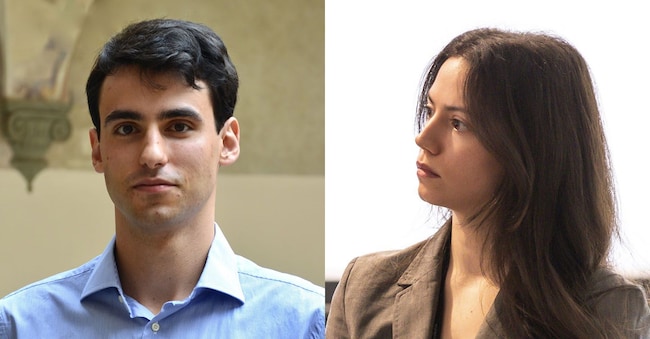 Carlo Cignarella e Greta Farina