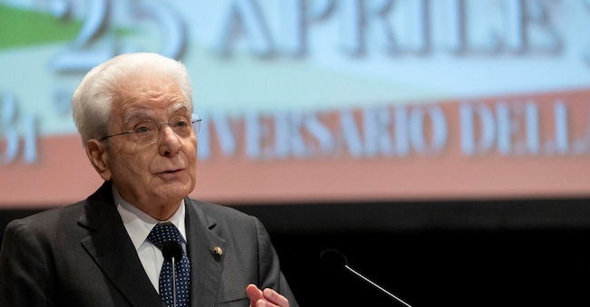 Il Presidente della Repubblica Sergio Mattarella  ANSA